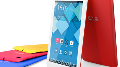 Alcatel One Touch Pop, o noua tableta neanuntata de 7" zarita in prima imagine de presa Alcatel One Touch Pop