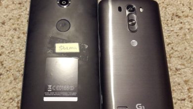 Nexus 6 fotografiat langa LG G3? Nexus 6 fotografiat