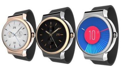 ZTE Axon Watch, cu ecran circular si Tencent OS axon watch