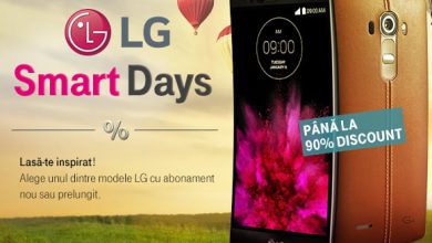 Telekom lanseaza promotia LG Smart Days, telefoane LG la super pret, dar la abonament LG Smart Days