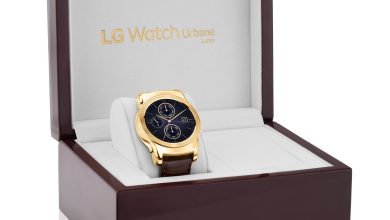 LG Watch Urbane Luxe, varianta cu carcasa din aur de 23 karate LG Watch Urbane Luxe, varianta cu carcasa din aur de 23 karate